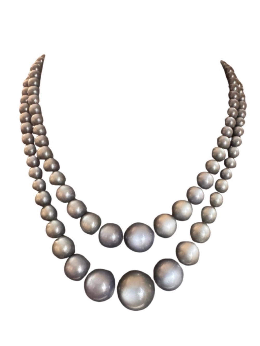 Vintage Acrylic Cat Eye Necklace